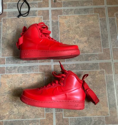 Air Force 1 Foamposite Red