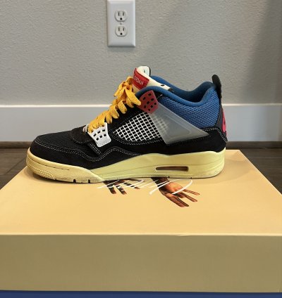 Union Jordan 4 Off Noir