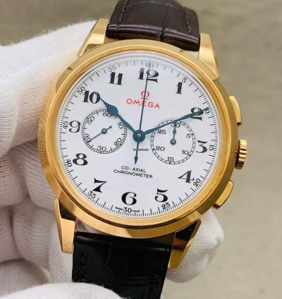 Omega Limited Edition 188 Rose Gold Mechanical Watch 39mm Olympic Official Timekeeper