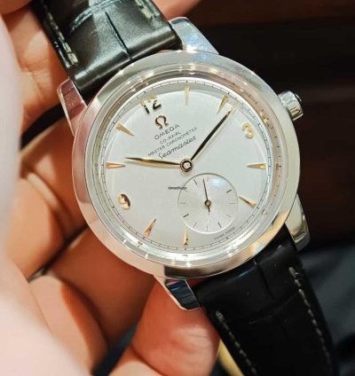 Omega Limited Edition Of 70 Platinum Automatic Watch Co-axial Master Chronometer Small Seconds