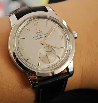 Omega Limited Edition Of 70 Platinum Automatic Watch Co-axial Master Chronometer Small Seconds