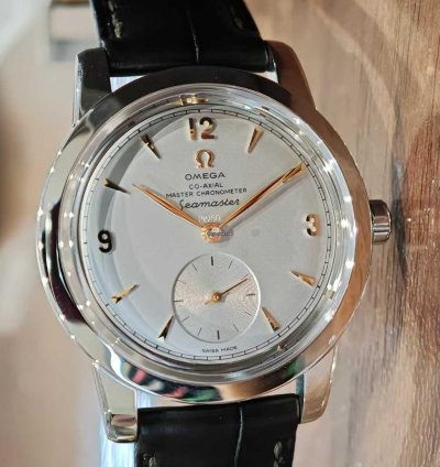 Omega Limited Edition Of 70 Platinum Automatic Watch Co-axial Master Chronometer Small Seconds