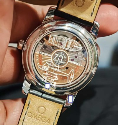 Omega Limited Edition Of 70 Platinum Automatic Watch Co-axial Master Chronometer Small Seconds