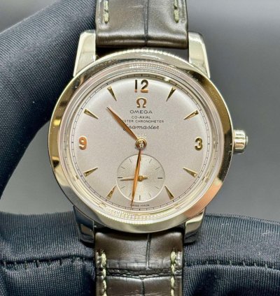Omega Limited Edition Of 70 Platinum Automatic Watch Co-axial Master Chronometer Small Seconds