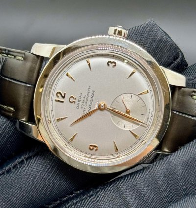 Omega Limited Edition Of 70 Platinum Automatic Watch Co-axial Master Chronometer Small Seconds