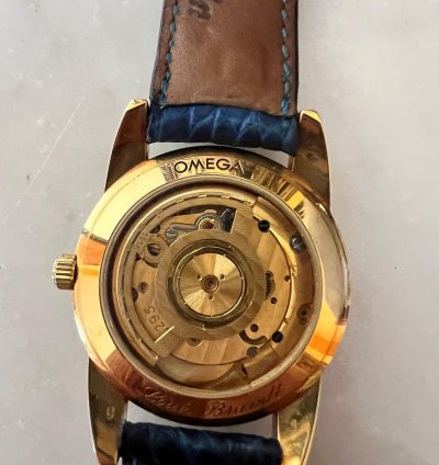 Omega Louis Brandt Calendario Perpetuo Garanzia Cinturino Correttore Originali Uniproprietario