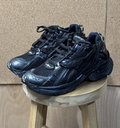 Balenciaga Runner Sneaker In Black Men