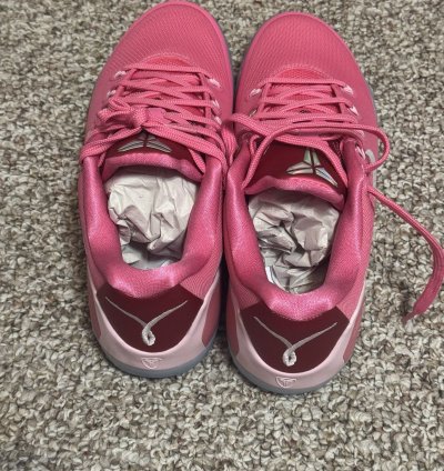 Stitches Low Kobe 9 Em Pink