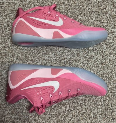 Stitches Low Kobe 9 Em Pink