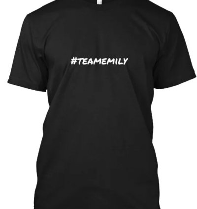 Team Emily Buddy Walk T-shirt Made In The Usa Size S To 5xl