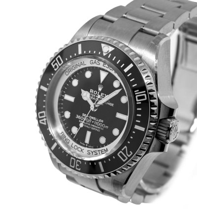 Rolex Sea-dweller Deepsea Challenge 50mm Rlx Titanium Black Dial Black Bezel 126067