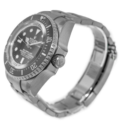 Rolex Sea-dweller Deepsea Challenge 50mm Rlx Titanium Black Dial Black Bezel 126067