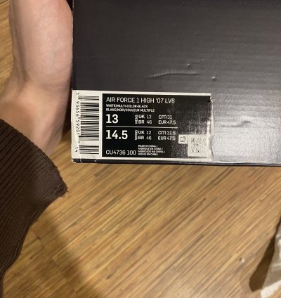 Air Force 1 High 07 Lv8 - Size 13
