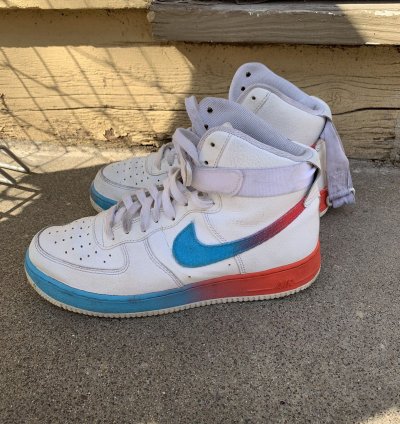 Air Force 1 High 07 Lv8 Blue Ember Glow 2019