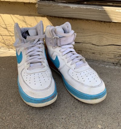 Air Force 1 High 07 Lv8 Blue Ember Glow 2019