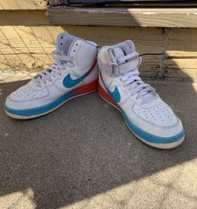 Air Force 1 High 07 Lv8 Blue Ember Glow 2019