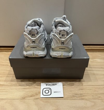 Balenciaga Runner Triple White Sz 41