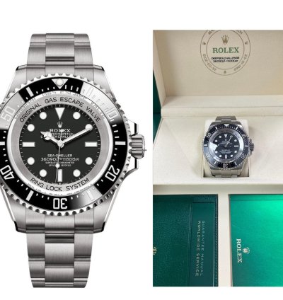 Rolex Sea-dweller Deepsea Challenge Black Dial 50mm Rlx Titanium 126067