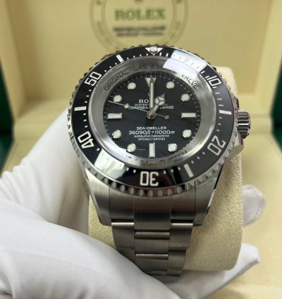 Rolex Sea-dweller Deepsea Challenge Black Dial 50mm Rlx Titanium 126067