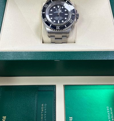 Rolex Sea-dweller Deepsea Challenge Black Dial 50mm Rlx Titanium 126067