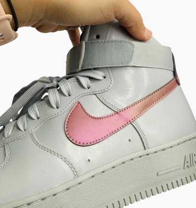 Air Force 1 High 07 Lv8 Pure Platinum Pink Men Size 12