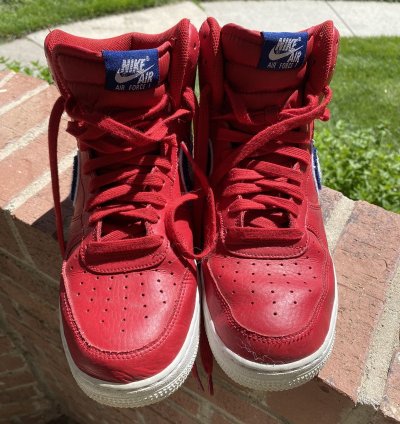 Air Force 1 High 07 Lv8 Red