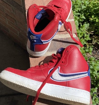 Air Force 1 High 07 Lv8 Red