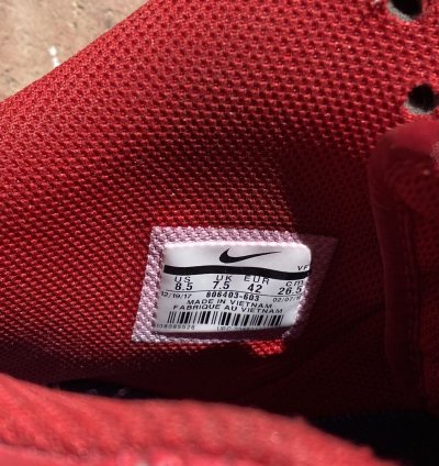 Air Force 1 High 07 Lv8 Red
