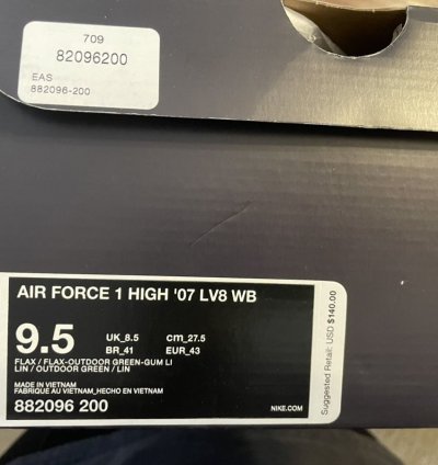 Air Force 1 High 07 Lv8 Wb