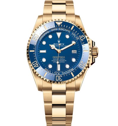 Rolex Sea-dweller Deepsea New 2025 136668lb Blue Oyster Gold 44 Mm