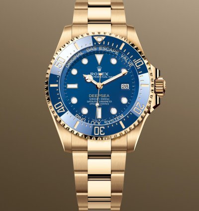 Rolex Sea-dweller Deepsea New 2025 136668lb Blue Oyster Gold 44 Mm