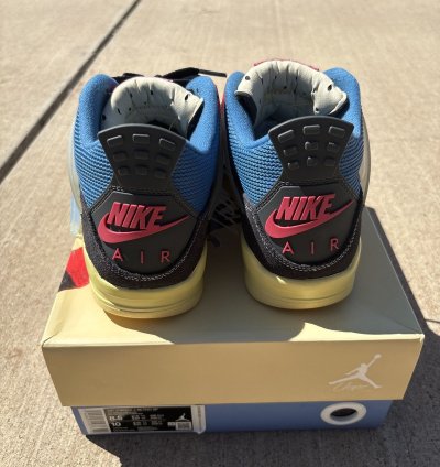 Union La Jordan 4 Off Noir
