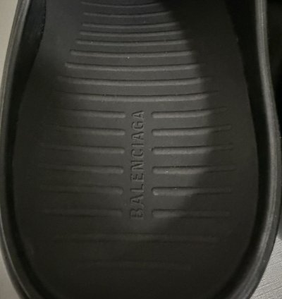 Balenciaga Technoclog Mule Shiny Black 45