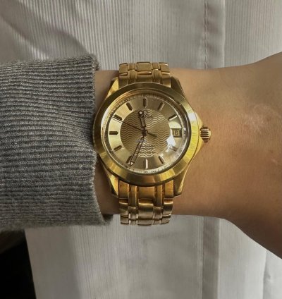 Omega Seamaster 120 36mm 18kt Gold 196 1501 2101 11 00 Omega Seamaster 120m