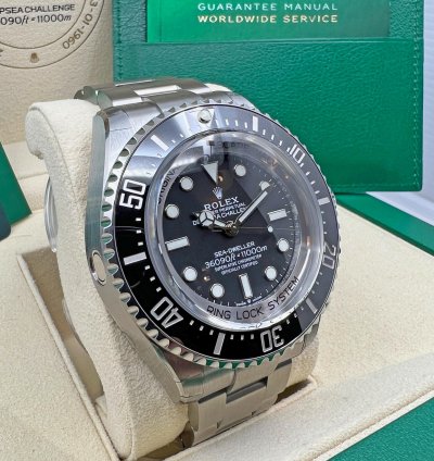 Rolex Sea-dweller Deepsea Unworn 2024 Sea-dweller Deepsea Challenge Black 126067 Complete