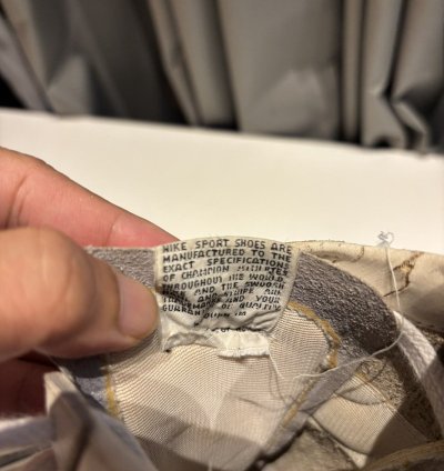 Vintage Nike Blazer Lo Made In Korea Year 83