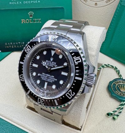 Rolex Sea-dweller Deepsea Unworn 2024 Sea-dweller Deepsea Challenge Black 126067 Complete