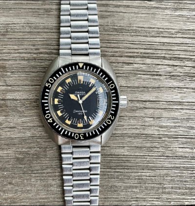 Omega Seamaster 120 Rare Deep Black Archive Certificate Extract Record