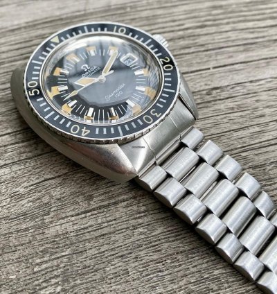 Omega Seamaster 120 Rare Deep Black Archive Certificate Extract Record