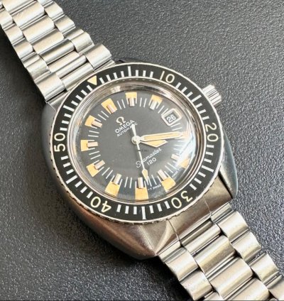Omega Seamaster 120 Rare Deep Black Archive Certificate Extract Record