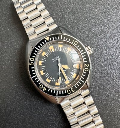 Omega Seamaster 120 Rare Deep Black Archive Certificate Extract Record