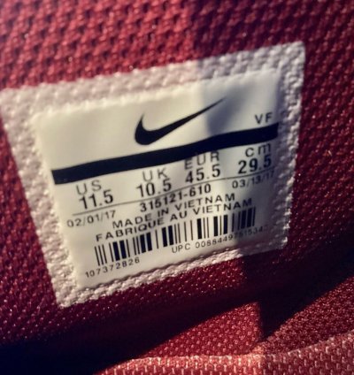 Air Force 1 High 07 University Red