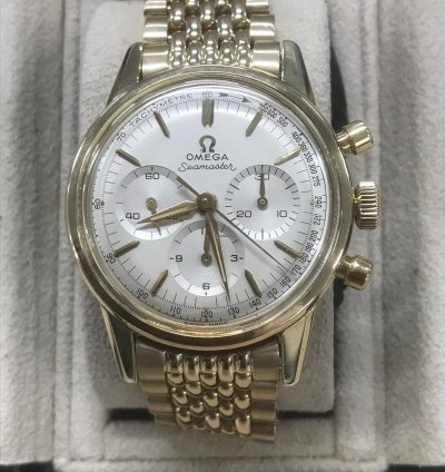 Omega Seamaster 14904-62 1962 Yellow Gold Very Good