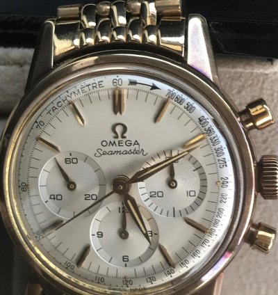 Omega Seamaster 14904-62 1962 Yellow Gold Very Good