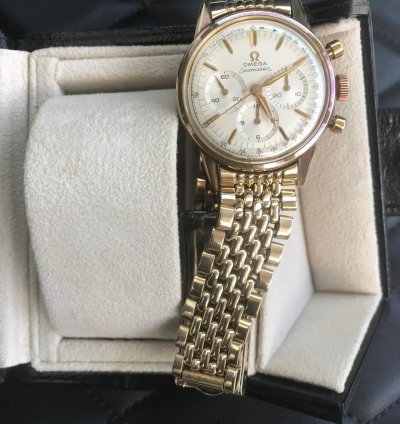 Omega Seamaster 14904-62 1962 Yellow Gold Very Good