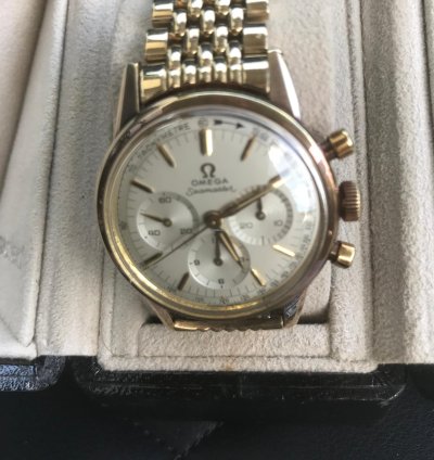 Omega Seamaster 14904-62 1962 Yellow Gold Very Good