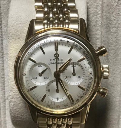 Omega Seamaster 14904-62 1962 Yellow Gold Very Good