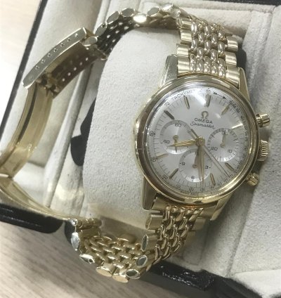 Omega Seamaster 14904-62 1962 Yellow Gold Very Good