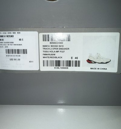 Balenciaga Track 2 0 Sneakers- Brand New Size 46