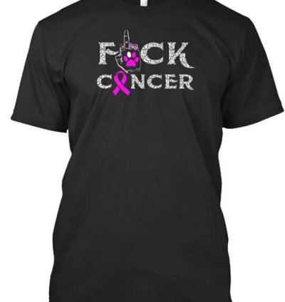 F Ckallcancer T-shirt Made In The Usa Size S To 5xl
